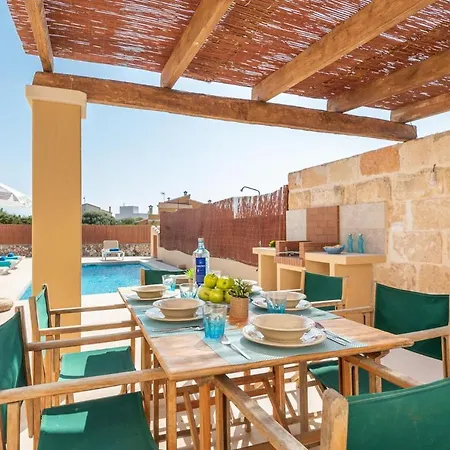 Villa Cala'n Blanes Sleeps 6 With Pool And Air Con Cala'N Blanes (Menorca)